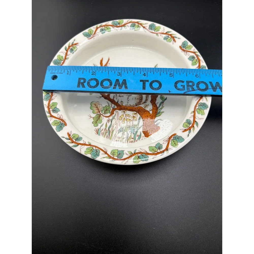 Vintage Tiffany & Co Johnson Brothers Squirrel Pie Dish England 6.5